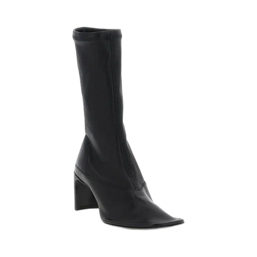 Jil Sander Square-Toe Ankle Boots