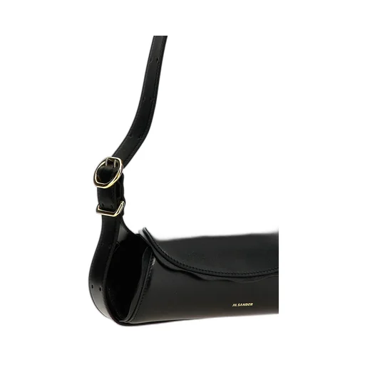 Jil Sander Cannolo Foldover Shoulder Bag