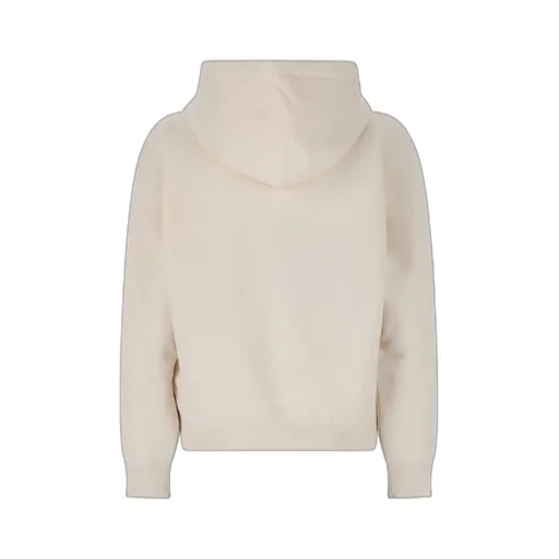Jil Sander+ Long Sleeved Logo-Print Hoodie
