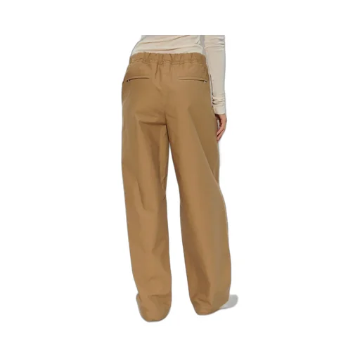 Jil Sander Belted Wide-Leg Trousers