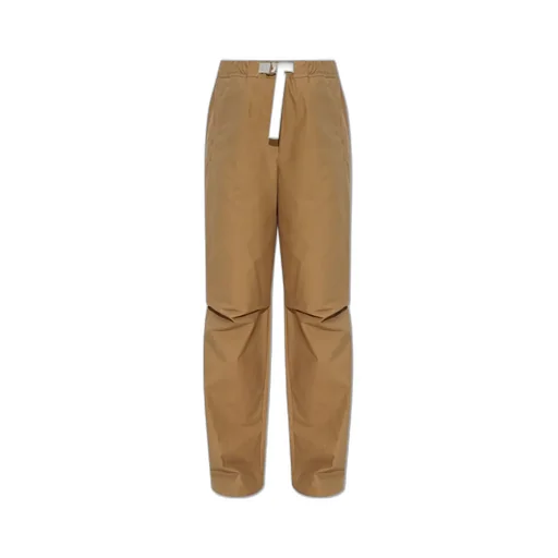 Jil Sander Belted Wide-Leg Trousers
