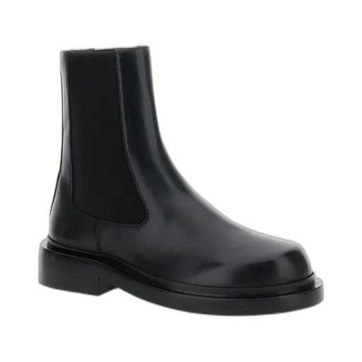 Jil Sander Round Toe Ankle Boots