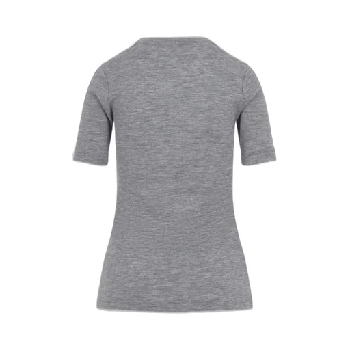Jil Sander+ Logo Embroidered Layered Top