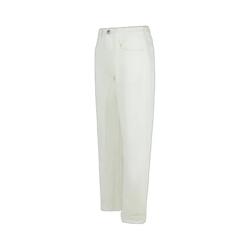 Jil Sander Logo Patch Straight-Leg Trousers