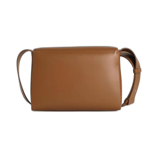 Jil Sander Logo Embossed Small Messenger