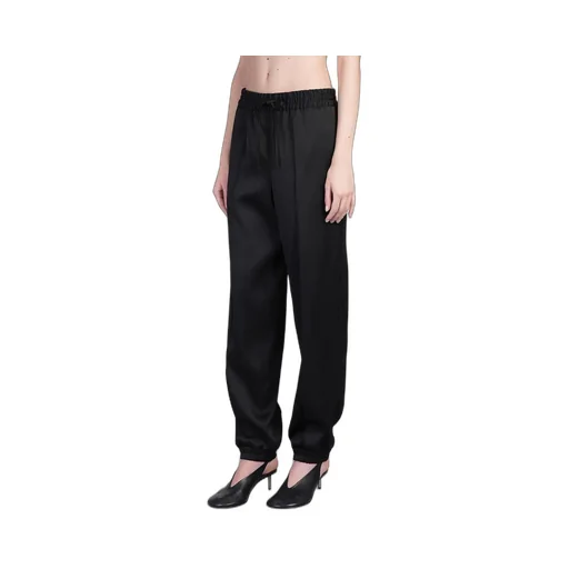 Jil Sander Twill Drawstring Trousers