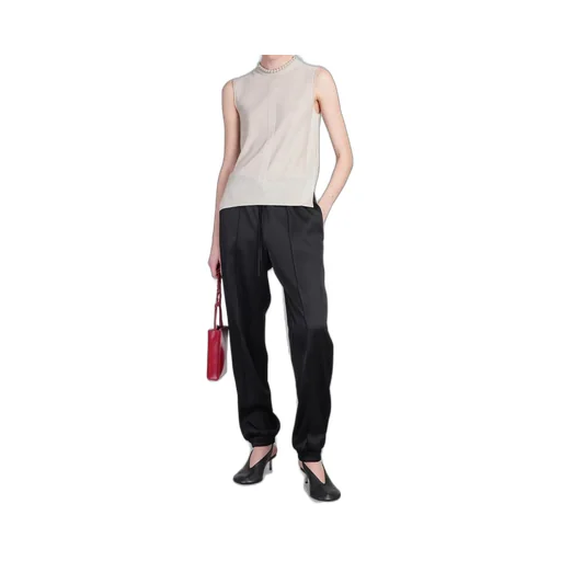 Jil Sander Twill Drawstring Trousers