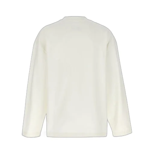 Jil Sander Logo Printed Long-Sleeved T-Shirt