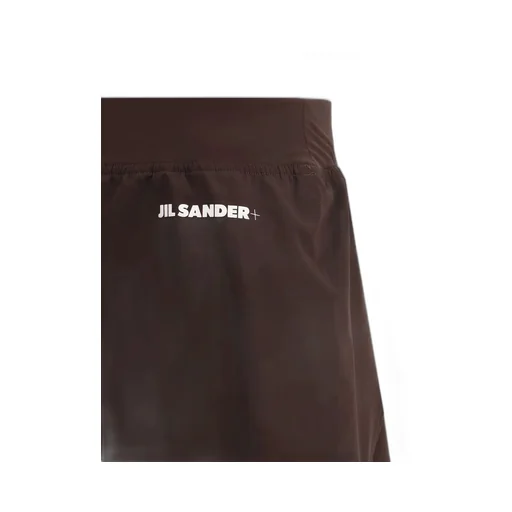 Jil Sander Logo Printed Elastic Waistband Shorts