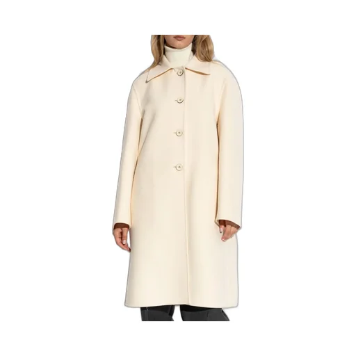 Jil Sander Buttoned Mid-Length Coat