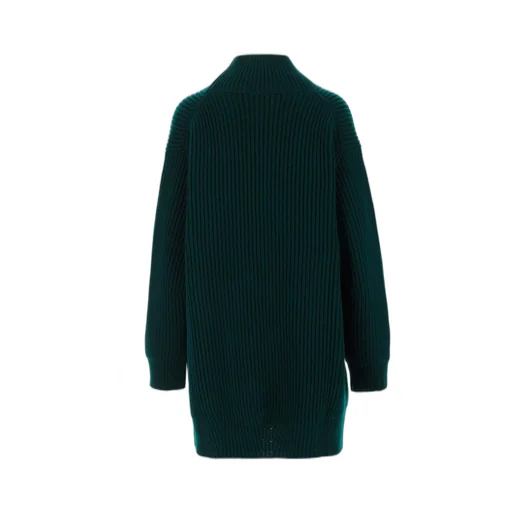 Jil Sander Turtleneck Ribbed Knit Jumper