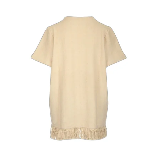 Jil Sander Fringe-Detailed Short-Sleeved T-Shirt