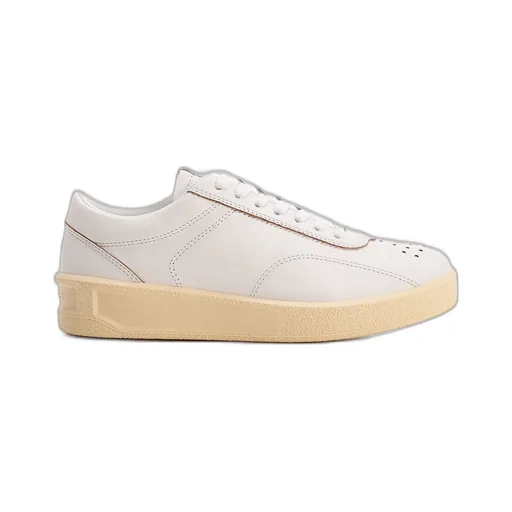 Jil Sander Perforated Detail Low-Top Sneakers