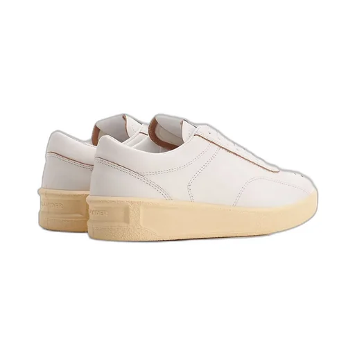 Jil Sander Perforated Detail Low-Top Sneakers