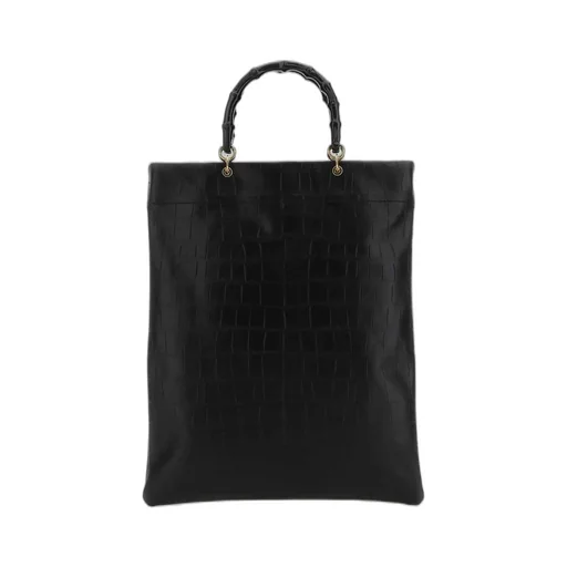 Jil Sander Embossed Top Handle Bag