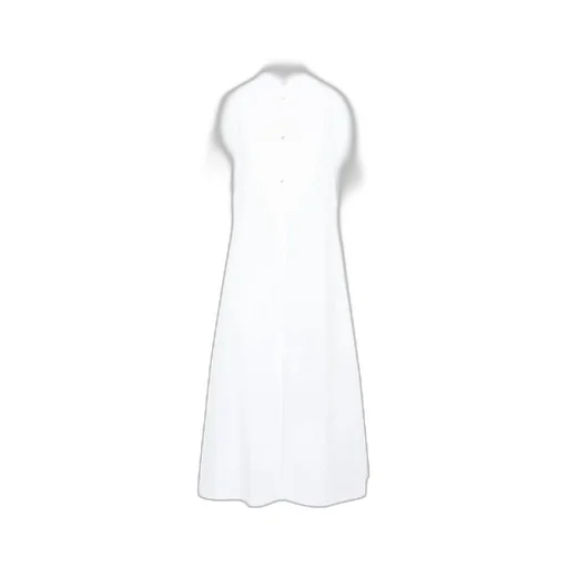 Jil Sander Asymmetric Hem A-Line Dress
