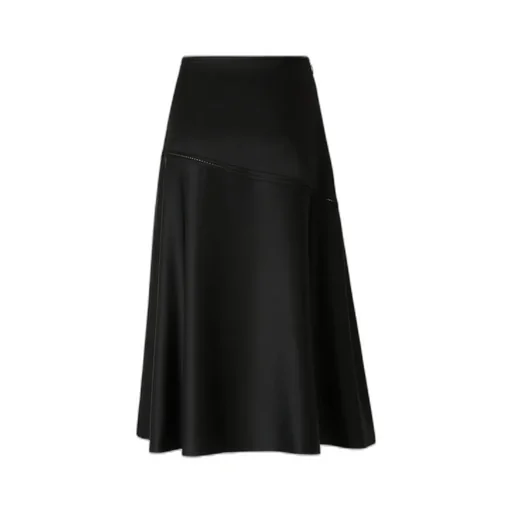 Jil Sander High-Waist Asymmetric Midi Skirt