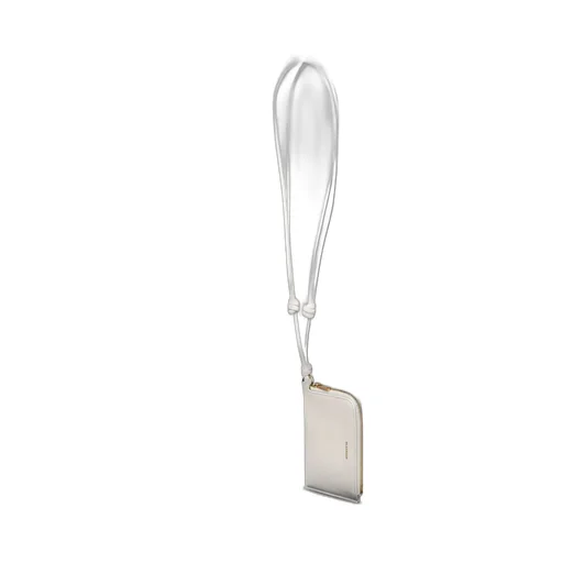Jil Sander Logo Embossed Zipped Cardholder