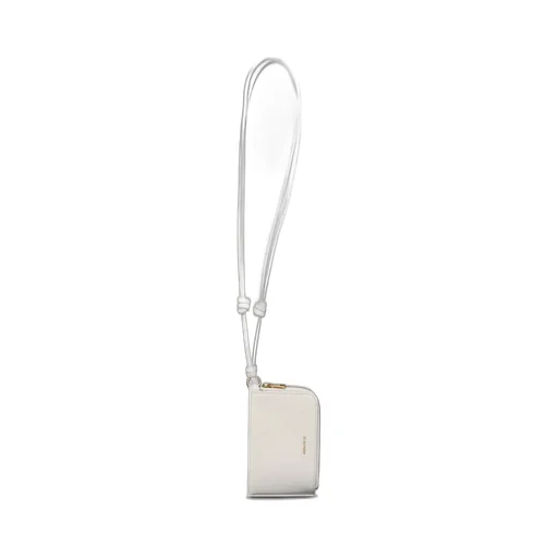 Jil Sander Logo Embossed Zipped Cardholder