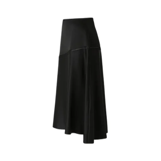 Jil Sander High-Waist Asymmetric Midi Skirt