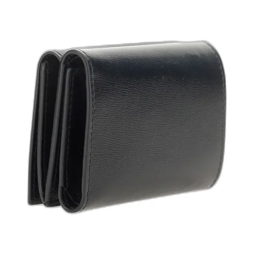 Jil Sander Logo Detailed Tri-Fold Wallet