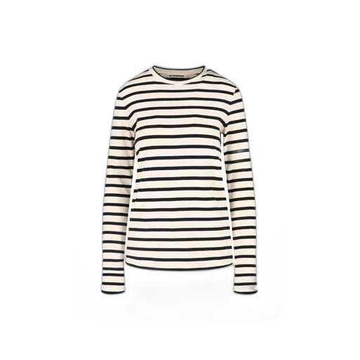 Jil Sander+ Striped Long-Sleeved T-Shirt