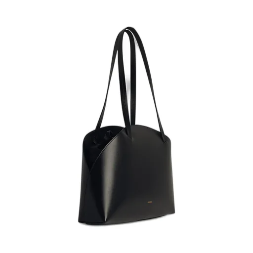 Jil Sander Logo Printed Tote Bag