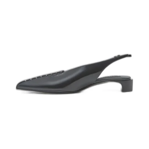 Jil Sander Pearl-Detail Slingback Pumps