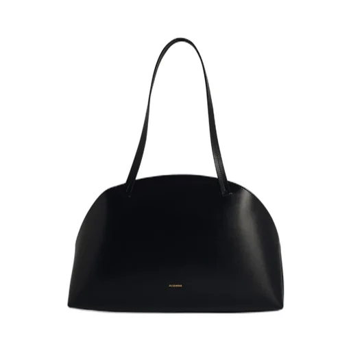 Jil Sander Logo Printed Tote Bag