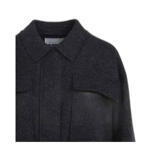 Jil Sander Pocket Detailed Straight Hem Shirt