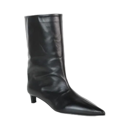 Jil Sander Pointed-Toe High Ankle Boots
