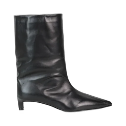 Jil Sander Pointed-Toe High Ankle Boots