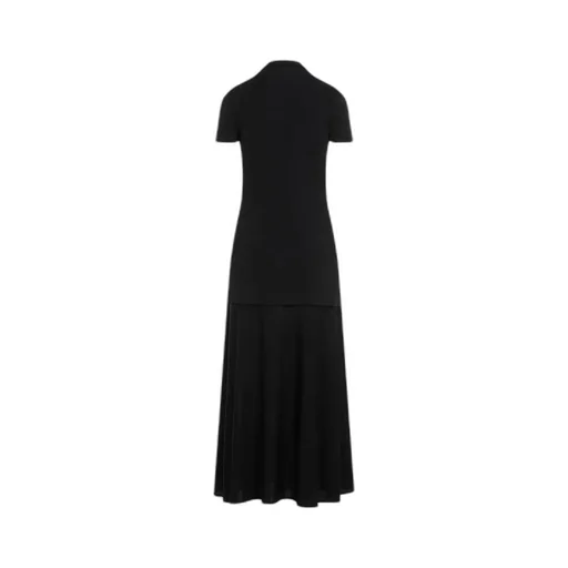 Jil Sander High-Neck Midi Dress