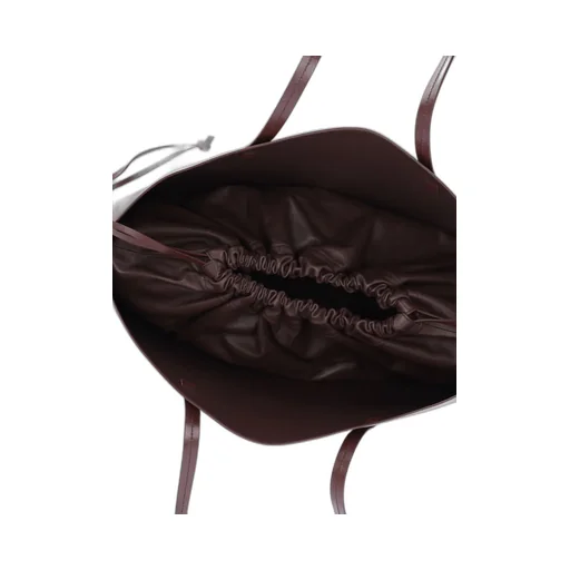 Jil Sander Logo Printed Drawstring Shoulder Bag