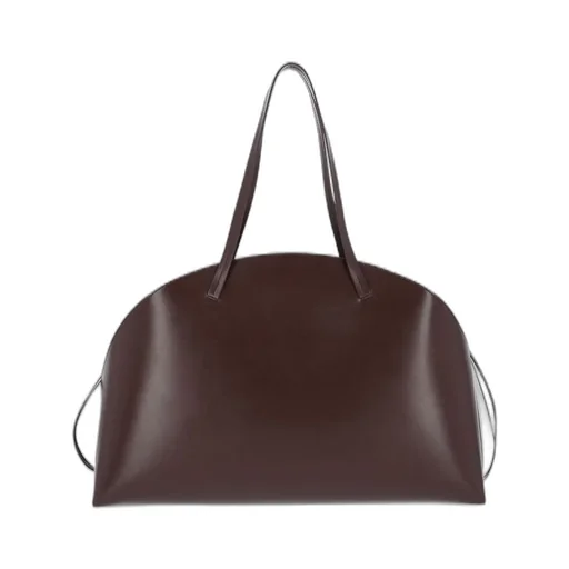 Jil Sander Logo Printed Drawstring Shoulder Bag
