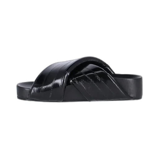 Jil Sander Cross-Over Open-Toe Sandals