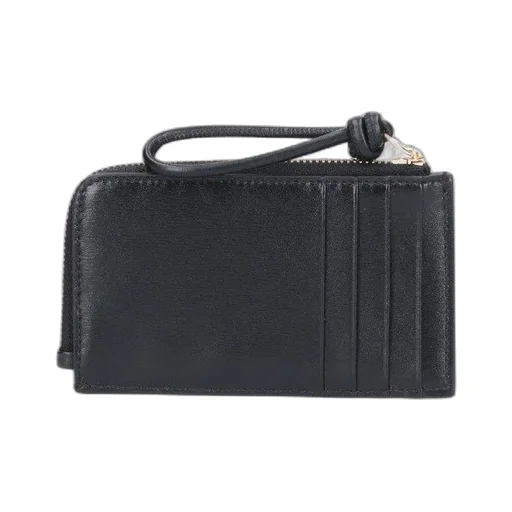 Jil Sander Logo Embossed Zipped Cardholder