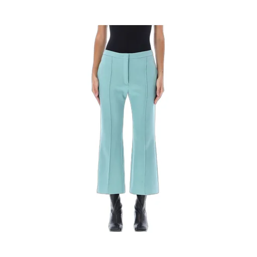 Jil Sander Flared Cropped Trousers