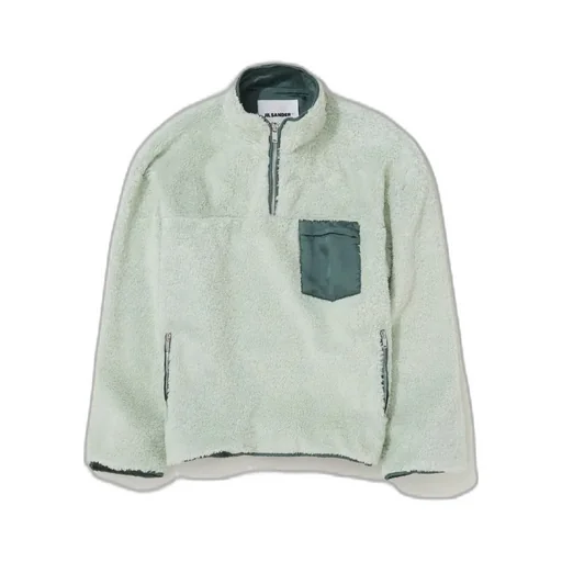 Jil Sander+ Hooded High Neck Sweatshirt