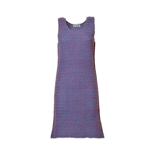 Jil Sander+ Open-Knitted Sleeveless Mini Dress