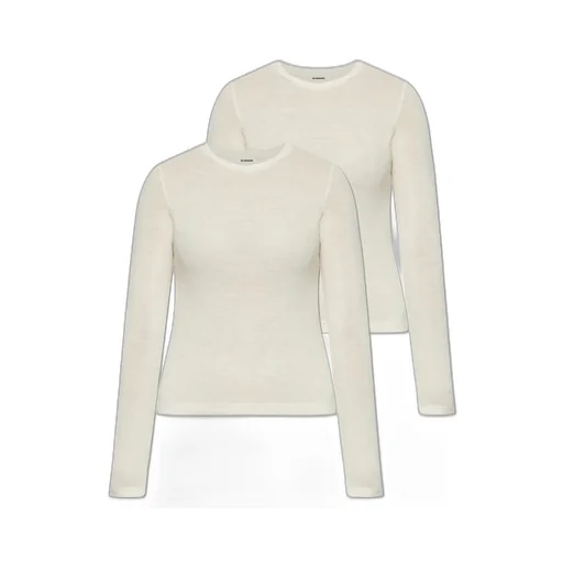 Jil Sander Long Sleeved Knitted Two Pack Tops