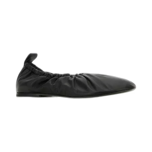 Jil Sander Gathered Detail Slip-On Flat Ballerinas