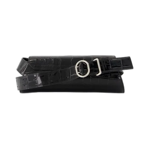 Jil Sander Cannolo Embossed Small Shoulder Bag