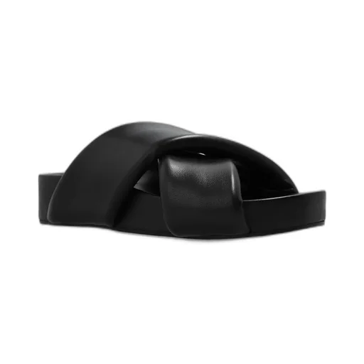Jil Sander Cross-Over Open-Toe Sandals
