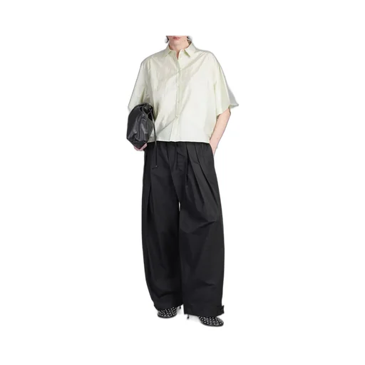 Jil Sander Elasticated Waistband Pleated Trousers