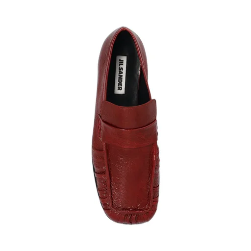 Jil Sander Wrinkled Loafers