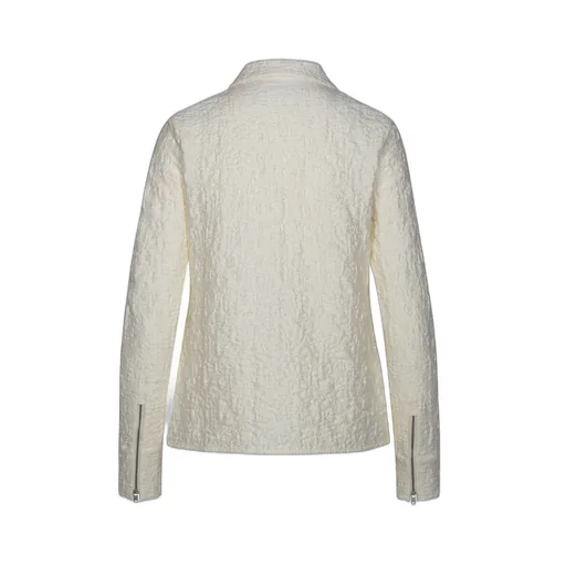 Jil Sander Zip-Up Crinkled Shirt