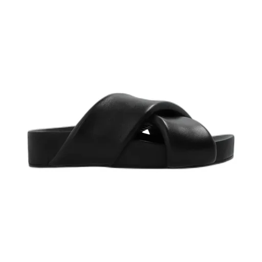 Jil Sander Cross-Over Open-Toe Sandals