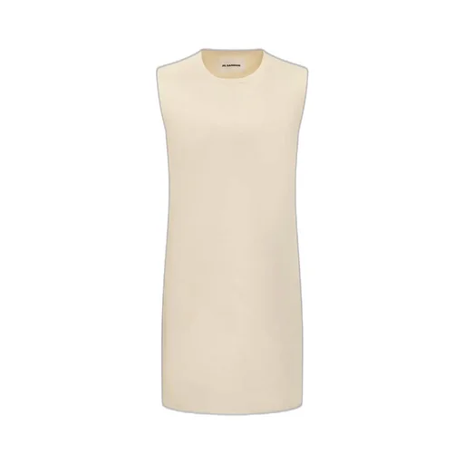 Jil Sander Crewneck Sleeveless Shift Dress