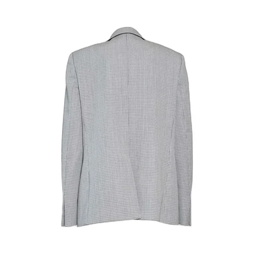 Jil Sander Single-Breasted Checked Blazer